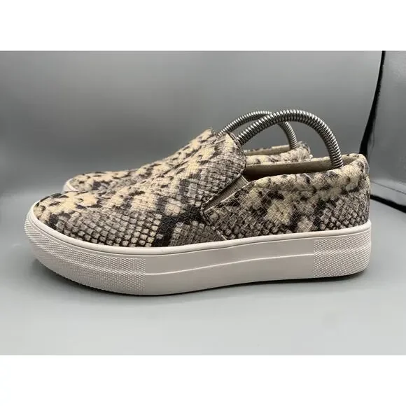 Madden Clearance Gills Leopard Print Platform Sneakers Steve